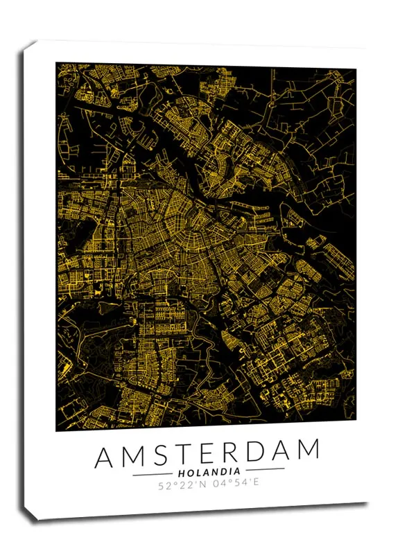 amsterdam-zlota-mapa-obraz-na-plotnie-40x50-cm