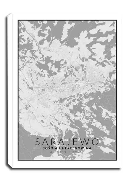 sarajewo-mapa-czarno-biala-obraz-na-plotnie-40x60-cm