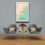 monako-mapa-kolorowa-obraz-na-plotnie-60x80-cm-stan-nowy