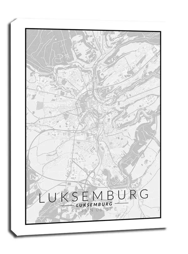 luksemburg-mapa-czarno-biala-obraz-na-plotnie-40x50-cm