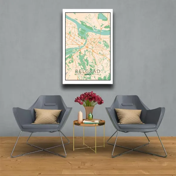 belgrad-mapa-kolorowa-obraz-na-plotnie-70x100-cm