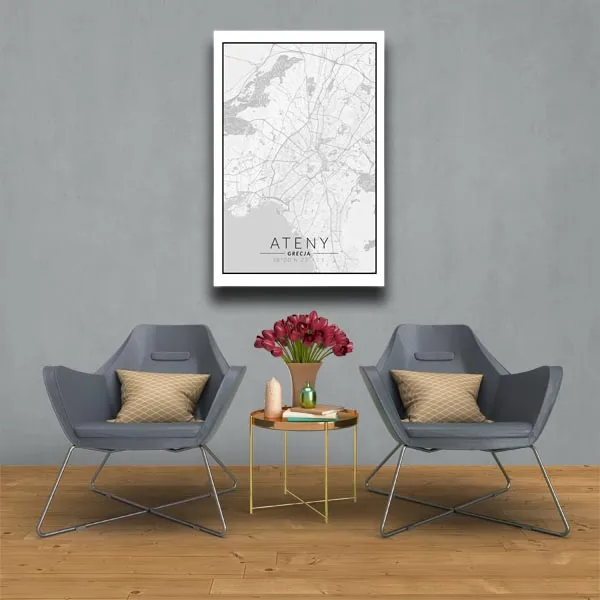 ateny-mapa-czarno-biala-obraz-na-plotnie-30x40-cm