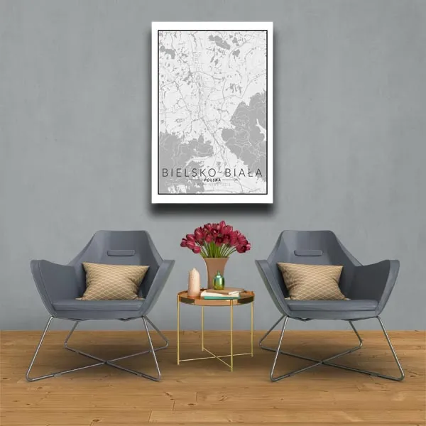bielsko-biala-mapa-czarno-biala-obraz-na-plotnie-60x80-cm