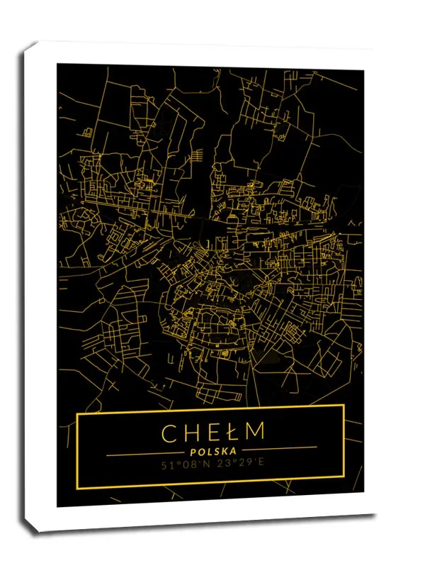 chelm-mapa-zlota-obraz-na-plotnie-30x40-cm