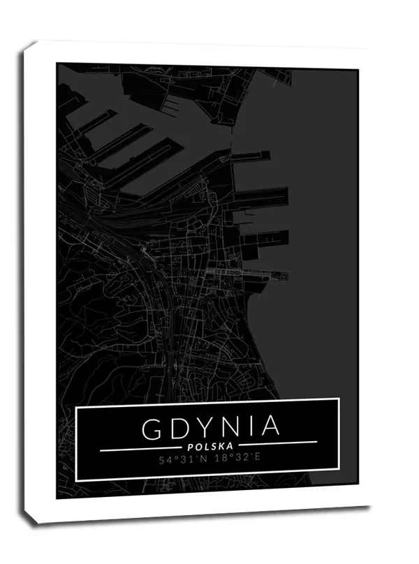 gdynia-mapa-dark-obraz-na-plotnie-40x50-cm