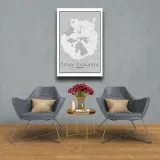 gran-canaria-mapa-czarno-biala-obraz-na-plotnie-60x80-cm-stan-nowy