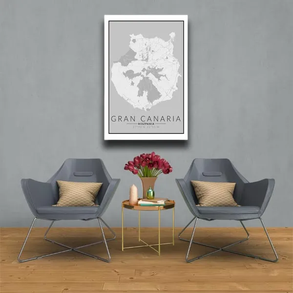 gran-canaria-mapa-czarno-biala-obraz-na-plotnie-60x80-cm
