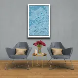 krakow-mapa-niebieska-obraz-na-plotnie-30x40-cm-stan-nowy