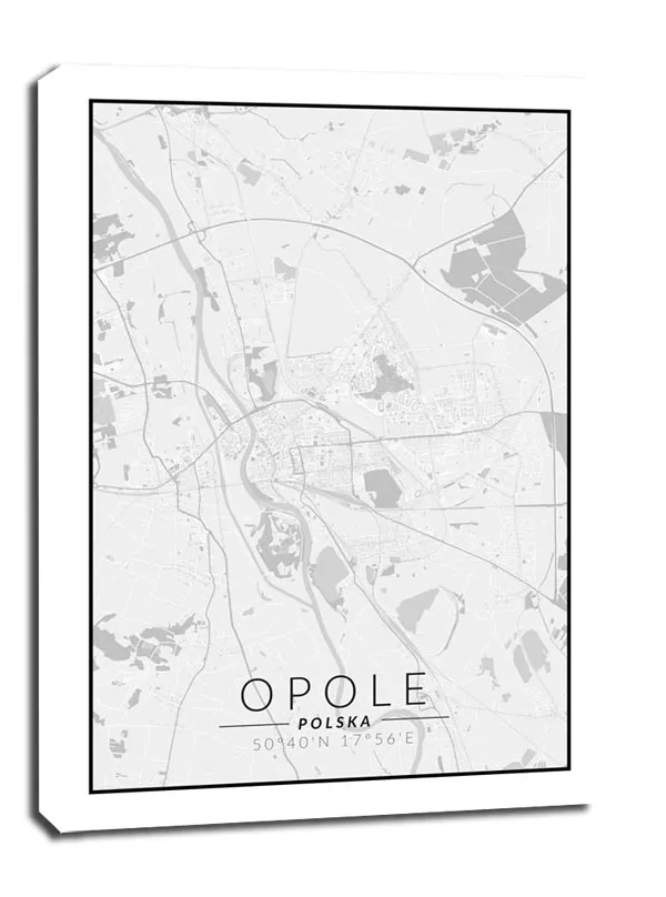 opole-mapa-czarno-biala-obraz-na-plotnie-40x50-cm-stan-nowy
