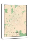 radom-mapa-kolorowa-obraz-na-plotnie-60x80-cm
