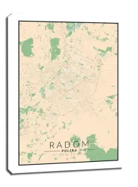 radom-mapa-kolorowa-obraz-na-plotnie-60x80-cm