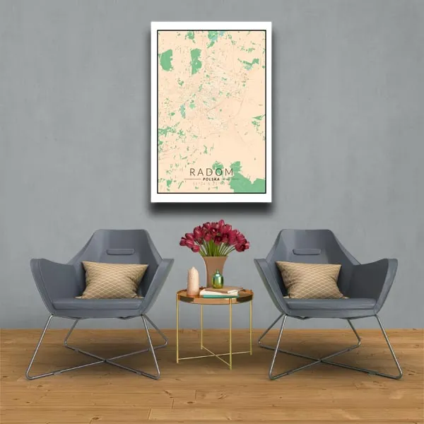 radom-mapa-kolorowa-obraz-na-plotnie-60x80-cm