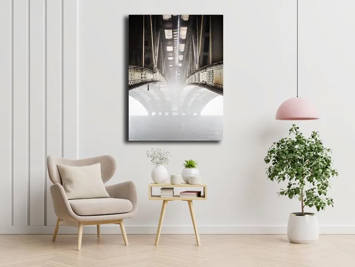 most-obraz-na-plotnie-90x120-cm-stan-nowy