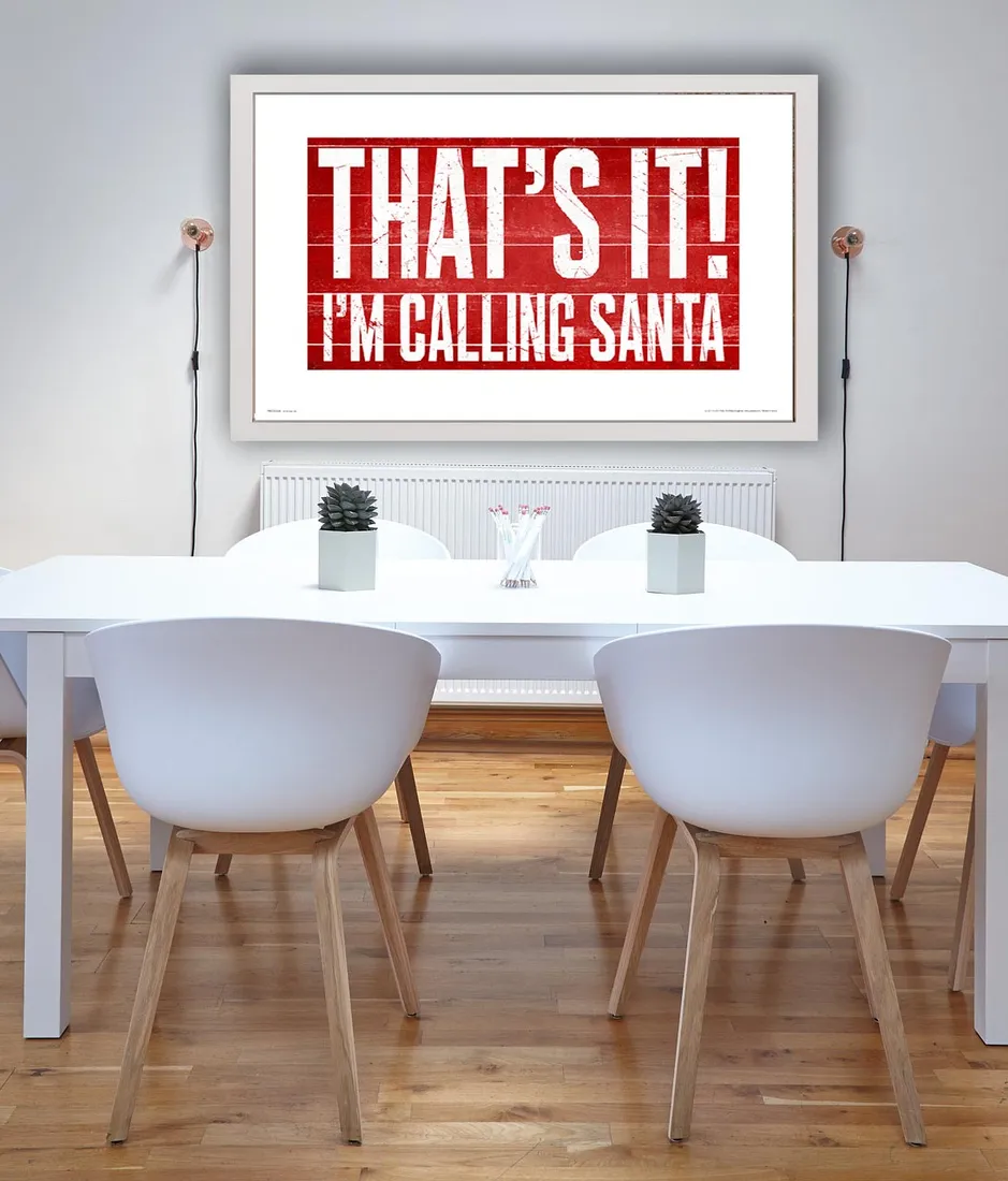 calling-santa-plakat-premium-40x30-cm