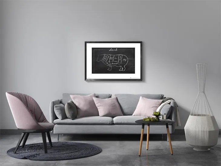 lamb-chalk-plakat-premium-40x30-cm-stan-nowy
