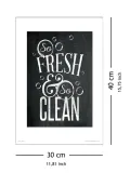fresh-clean-plakat-premium-30x40-cm-stan-nowy