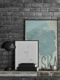 anglia-blackandampwhite-mapa-40x50-cm-stan-nowy