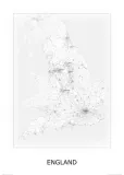 anglia-blackandampwhite-mapa-40x50-cm-stan-nowy