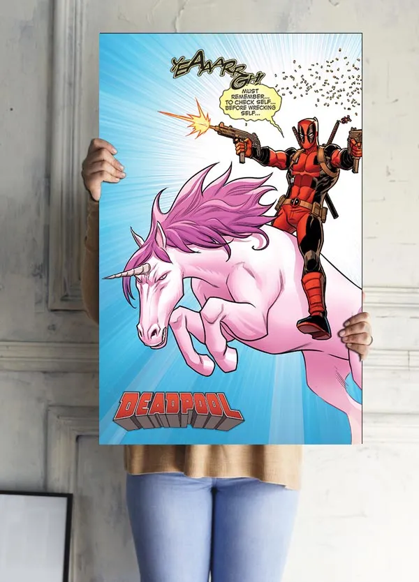 deadpool-jednorozec-plakat-61x915-cm-stan-nowy