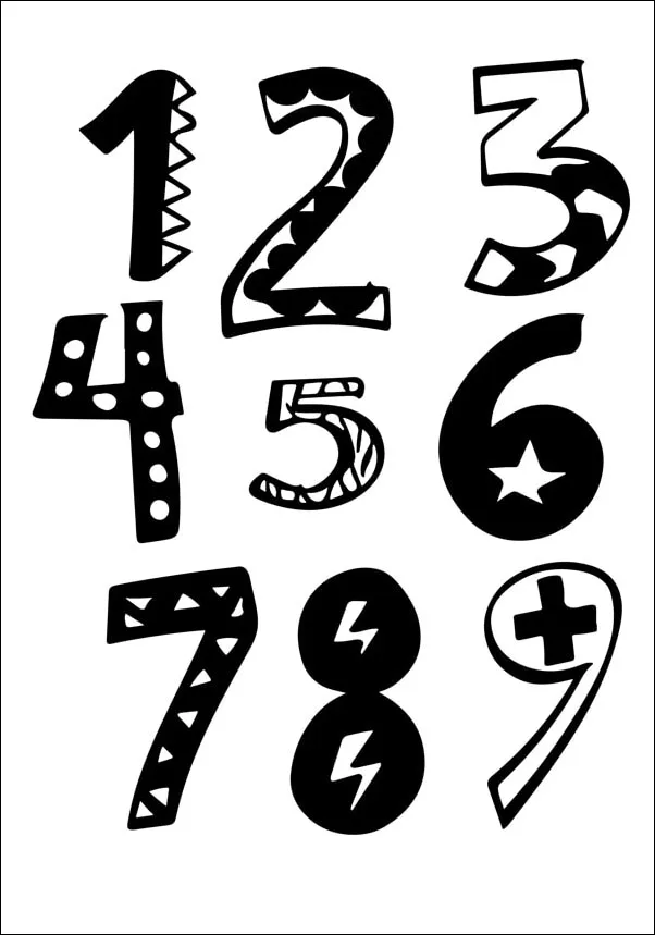 liczby-plakat-30x40-cm-stan-nowy