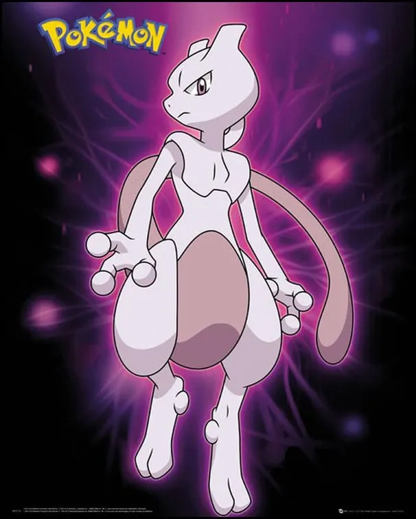pokemon-mewtwo-plakat-40x50-cm
