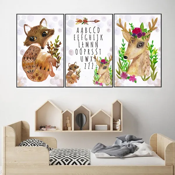jelonek-akwarela-plakat-60x80-cm-stan-nowy