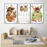 jelonek-akwarela-plakat-60x80-cm-stan-nowy