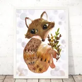 lisek-plakat-20x30-cm-stan-nowy