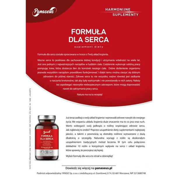 formula-dla-serca-50-kaps-panaseus-stan-nowy