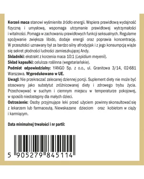 korzen-maca-ekstrakt-10-1-100-kaps-yango-postac-kapsulki