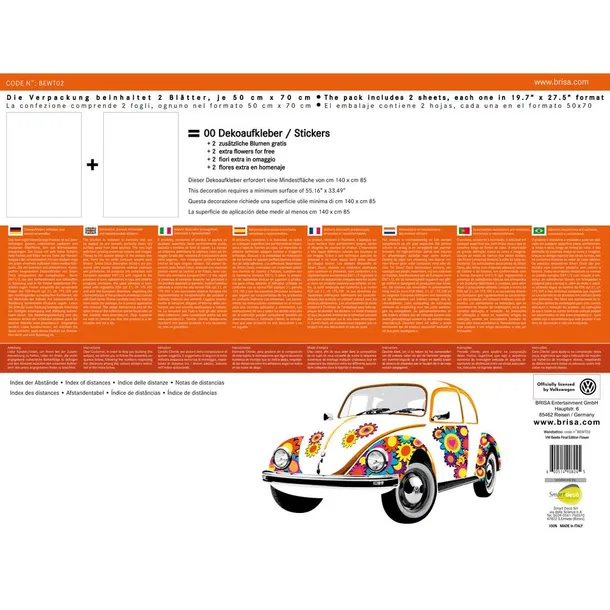 vw-naklejka-scienna-beetle-flower-kod-produktu-0600514908245