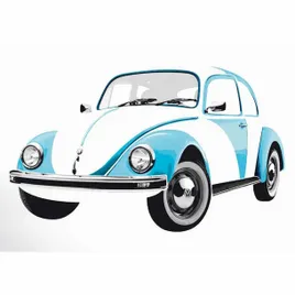 vw-naklejka-scienna-beetle-blue