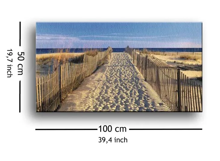 pathway-to-the-beach-obraz-na-plotnie-100x50-cm-stan-nowy