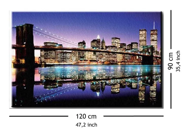 brooklyn-bridge-colour-obraz-na-plotnie-120x90-cm-stan-nowy