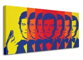 james-bond-multicoloured-obraz-na-plotnie-100x50-cm