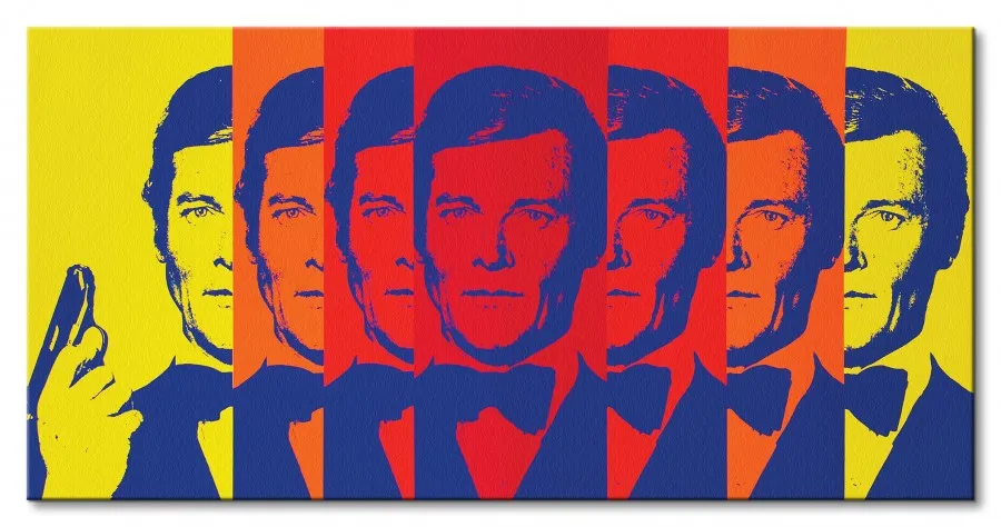 james-bond-multicoloured-obraz-na-plotnie-100x50-cm