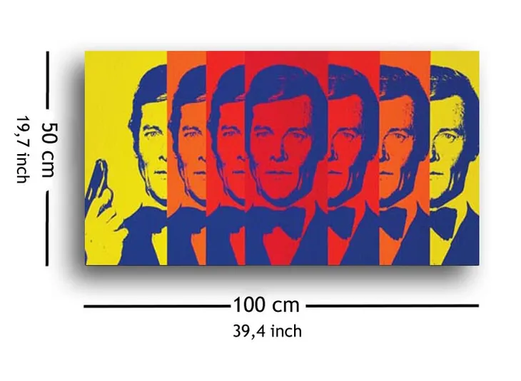 james-bond-multicoloured-obraz-na-plotnie-100x50-cm-stan-nowy