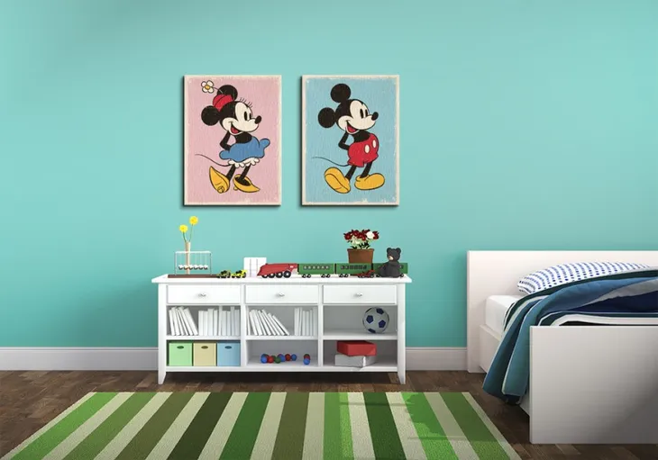 minnie-mouse-retro-obraz-na-plotnie-60x80-cm-stan-nowy