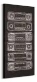 barry-goodman-radio-stack-obraz-na-plotnie-50x100-cm