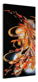 koi-on-black-obraz-na-plotnie-50x100-cm