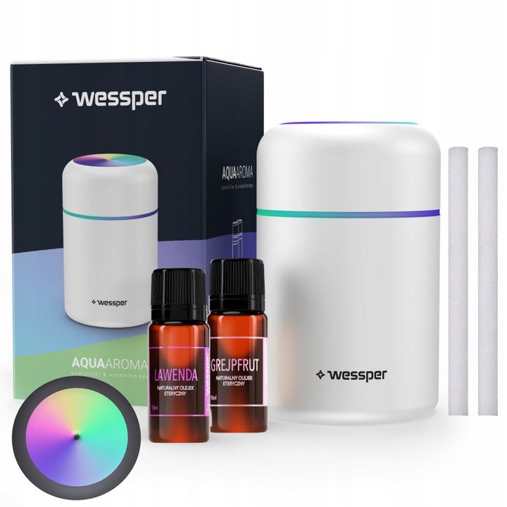 Promocja Aromatyzer Nawilżacz Powietrza Dyfuzor+2 Zapachy wyprzedaż przecena