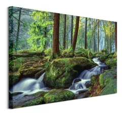 lesny-wodospad-obraz-na-plotnie-80x60-cm