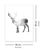 deer-snow-trees-plakat-premium-40x50-cm-stan-nowy