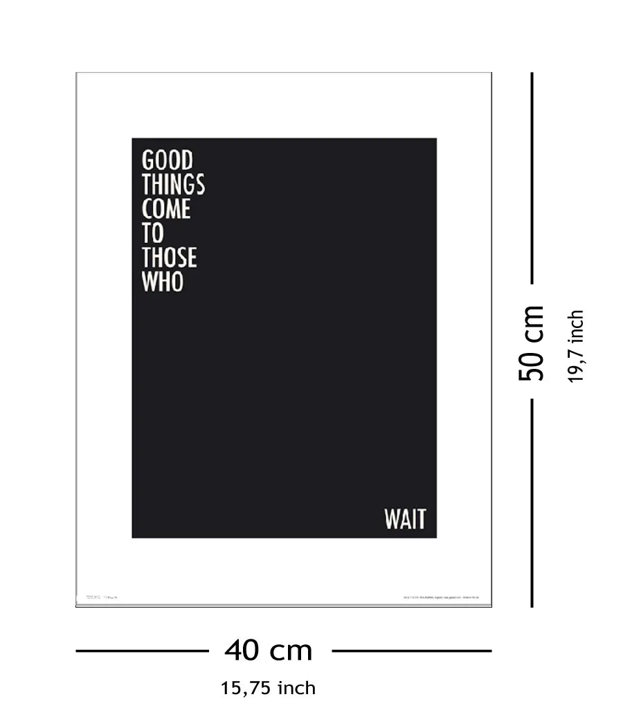 good-things-plakat-premium-40x50-cm