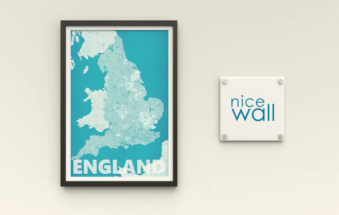 anglia-modern-blue-mapa-40x50-cm