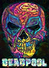 psychoskulls-deadpool-marvel-plakat-30x40-cm