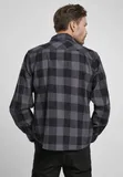 koszula-flanelowa-checked-black-grey-stan-nowy