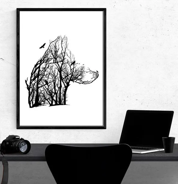 wilk-plakat-50x70-cm-stan-nowy