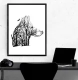wilk-plakat-50x70-cm-stan-nowy