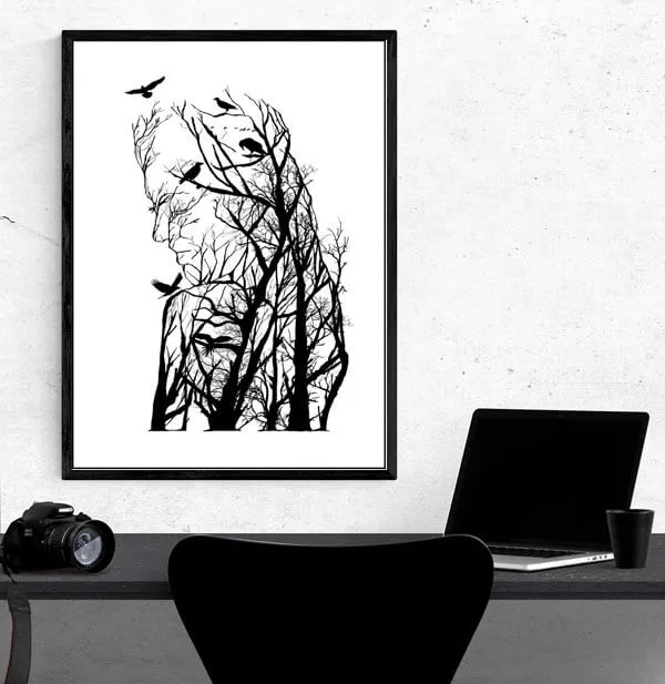 kobieta-plakat-40x50-cm